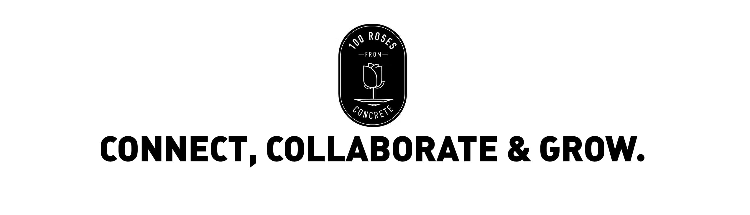 100 Roses from Concrete