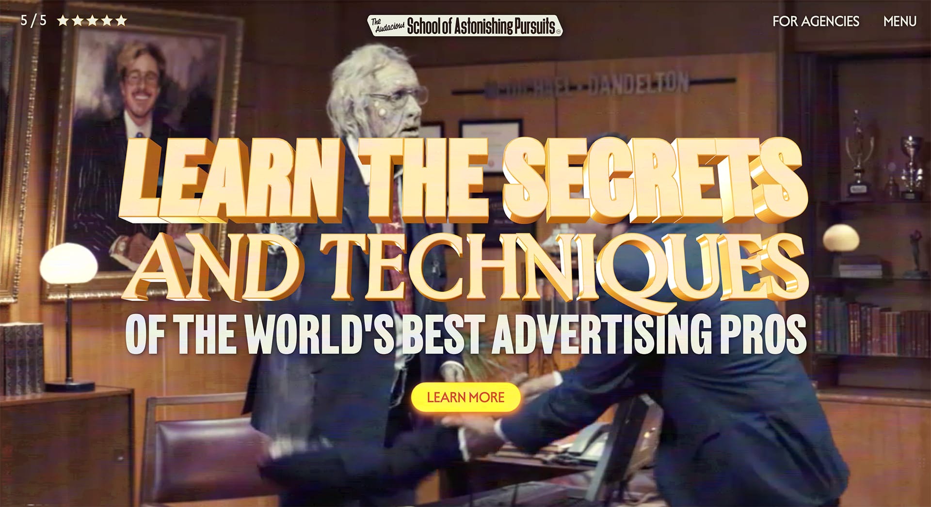 The Audacious School of Astonishing Pursuits